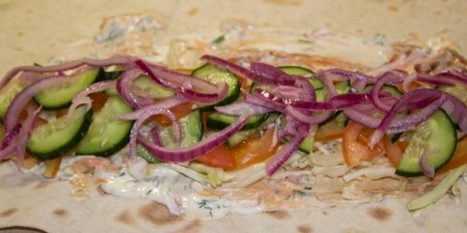 Рецепт шавермы в лаваше с курицей