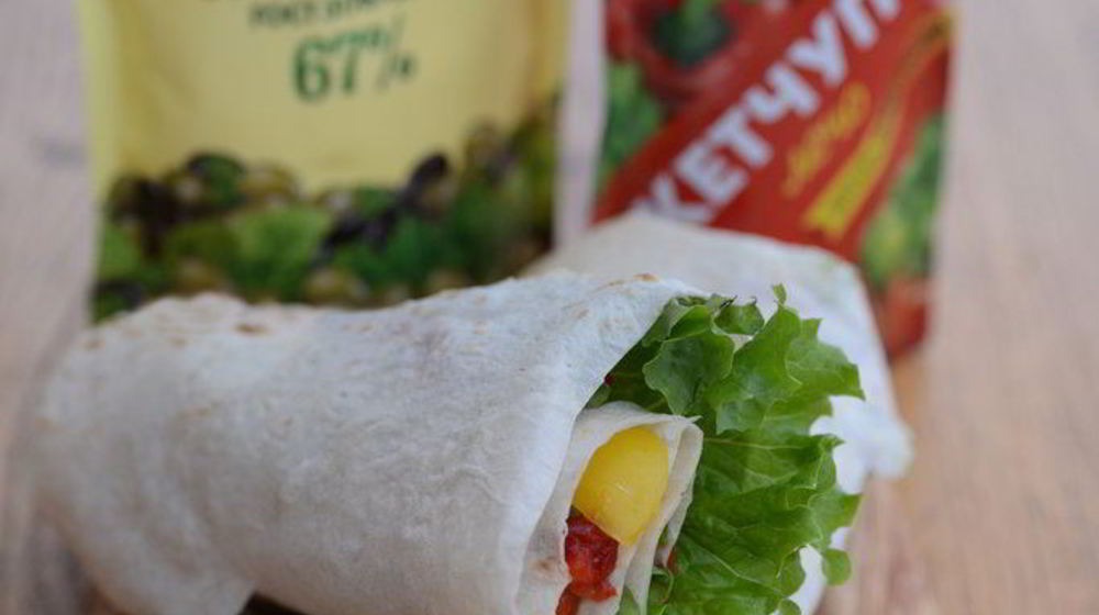 Как приготовить вегетарианскую шаурму с майонезом