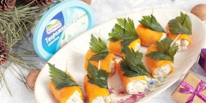 Рецепт сливочно-ореховой закуска