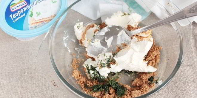 Рецепт сливочно-ореховой закуска