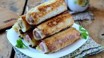 Рецепт Сосисок в картофельно-сырной шубке