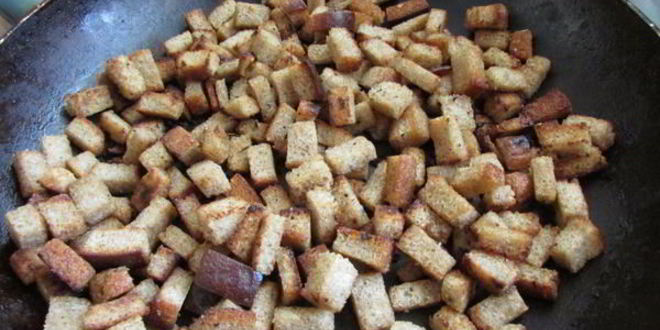 Рецепт кабачков с сухариками