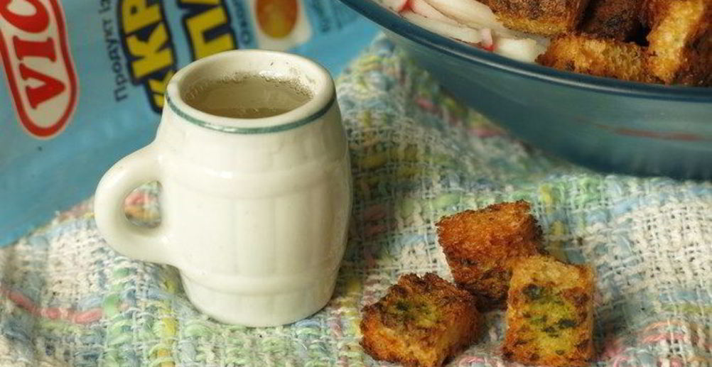 Рецепт волшебные сухарики