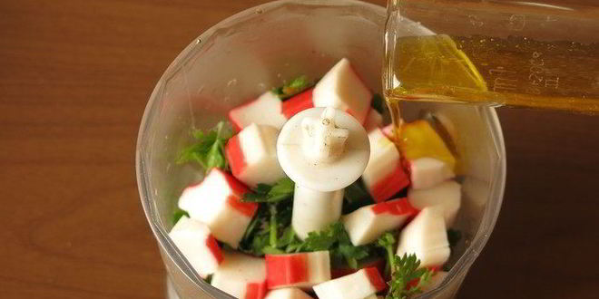 Рецепт крабовых сухариков