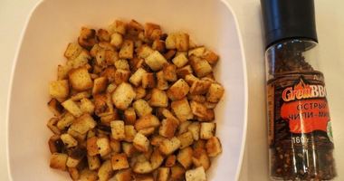 Рецепт Острых сухариков