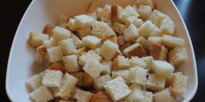 Рецепт острых сухариков