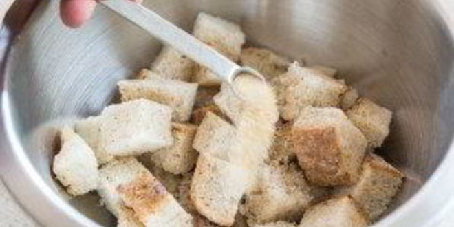 Рецепт сухариков для цезаря