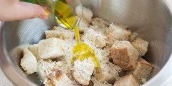 Рецепт сухариков для цезаря