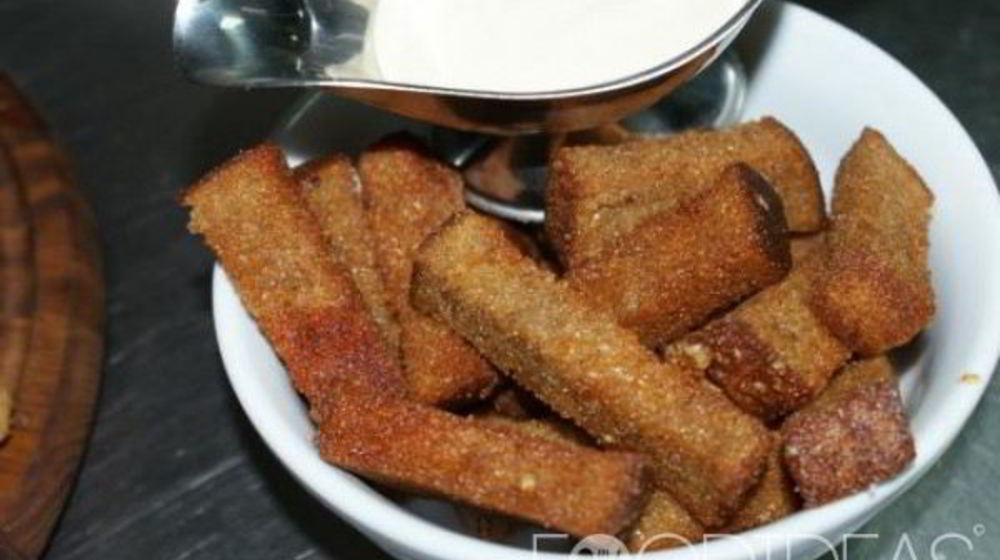 Как приготовить сухарики с чесноком