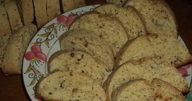 Рецепт Сухариков с миндалем