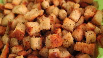 Рецепт Сухариков со вкусом курицы