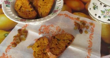 Рецепт Тыквенных сухариков с изюмом