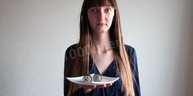 Рецепт домашних суш с креветками