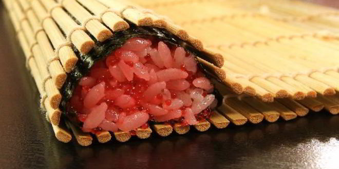 Рецепт кадзарей-суш божья коровка