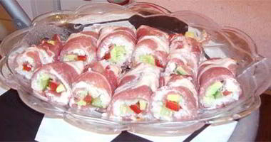 Рецепт Мясных суш