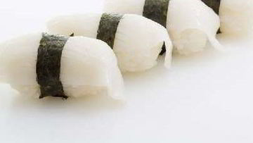 Рецепт Нигирей-суш с кальмаром