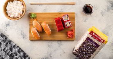 Рецепт Ролла Калифорния и суши Нигири