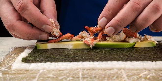 Рецепт ролла калифорния и суши нигири