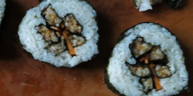 Рецепт суш листья