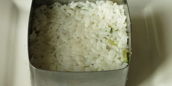 Рецепт суш мини-торт с крабовыми палочками