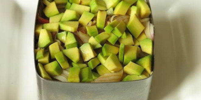 Рецепт суш мини-торт с крабовыми палочками