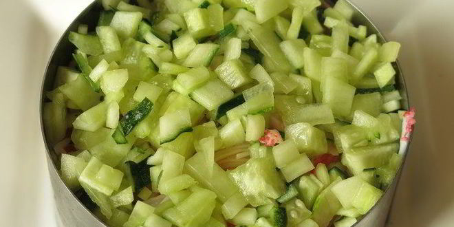 Рецепт суш мини-торт с крабовыми палочками