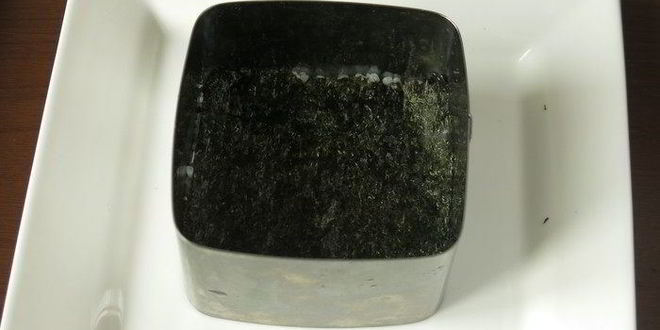 Рецепт суш мини-торт с крабовыми палочками