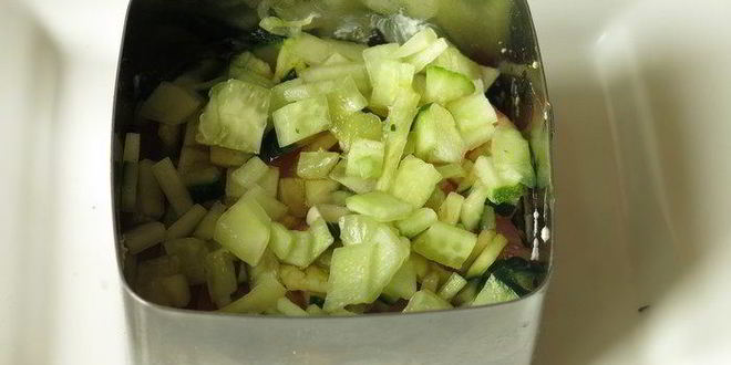 Рецепт суш мини-торт с крабовыми палочками