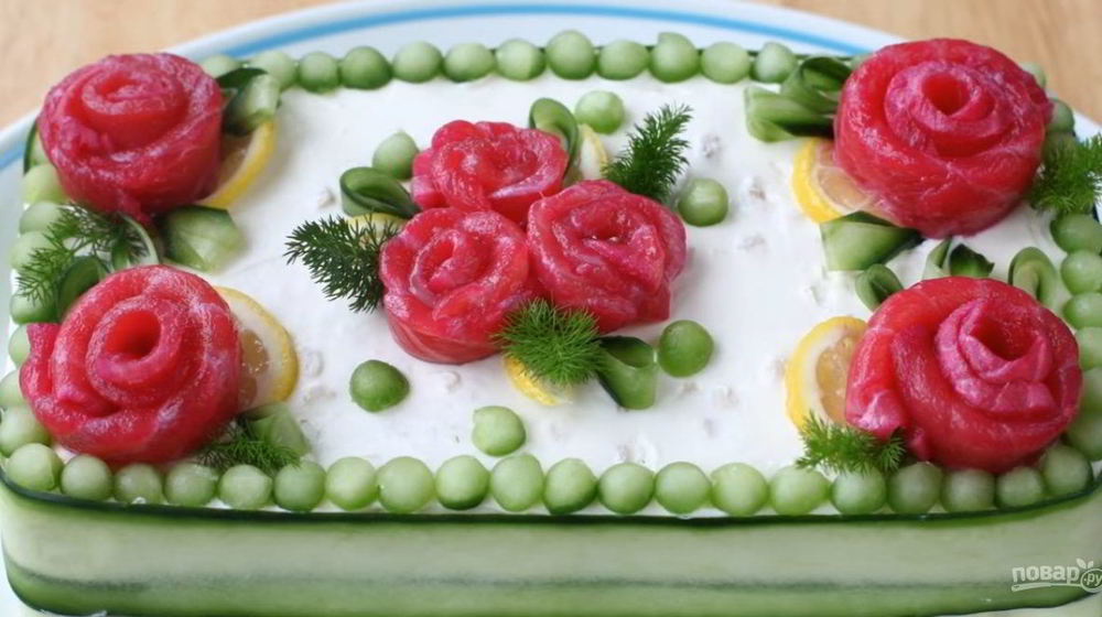 Как приготовить суши по-русски из красной рыбы