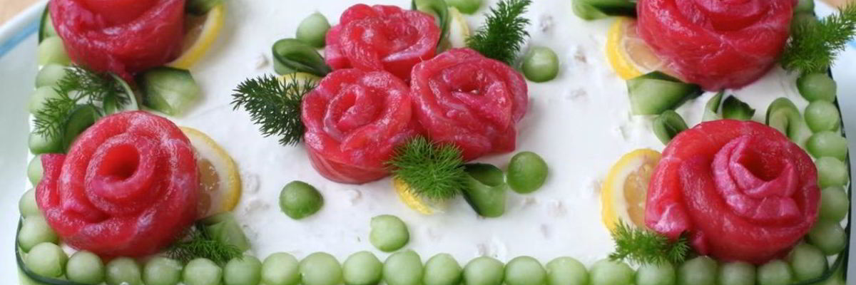 Рецепт Суш по-русски из красной рыбы