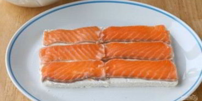 Рецепт суш по-русски из красной рыбы