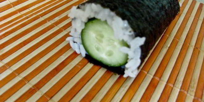 Рецепт суш-ролла мозаика