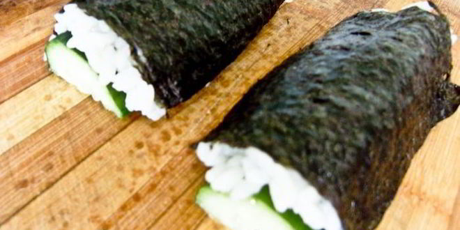 Рецепт суш-ролла мозаика