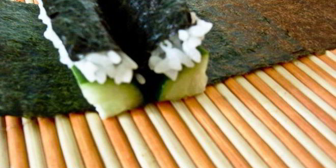 Рецепт суш-ролла мозаика