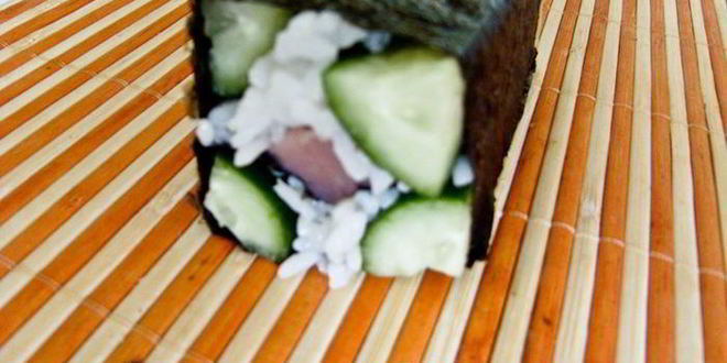 Рецепт суш-ролла мозаика