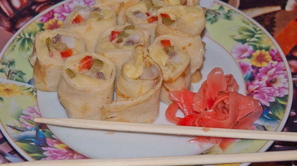 Как приготовить суши-ролы по-украински