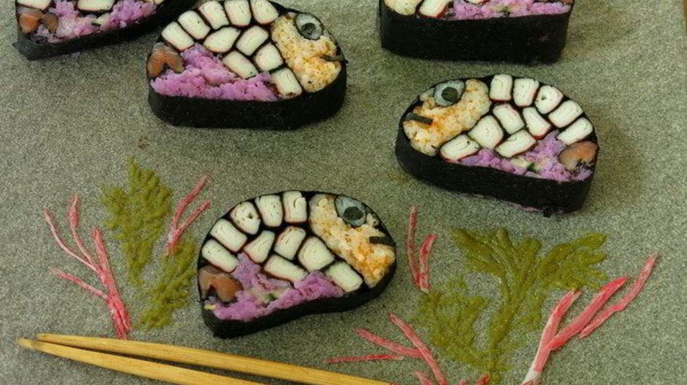 Как приготовить суши рыбки