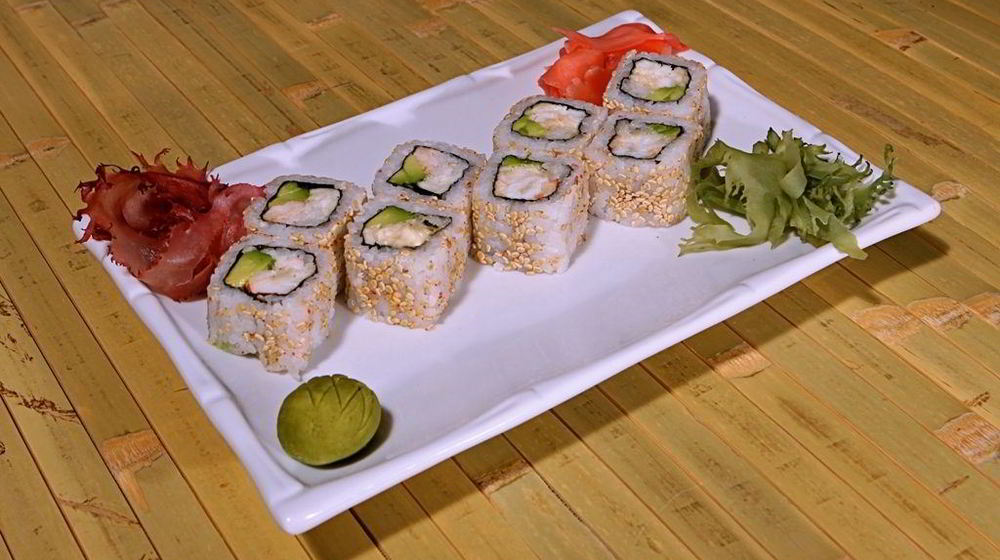 Как приготовить суши с кунжутом