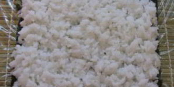 Рецепт суш с кунжутом