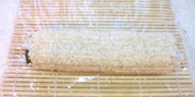 Рецепт суш с кунжутом