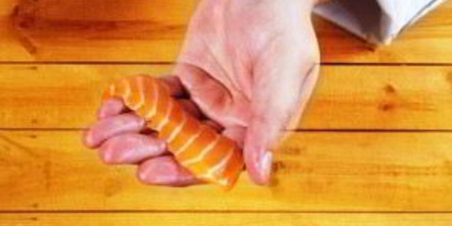 Рецепт суш с лососем