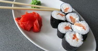 Рецепт Суш с семгой