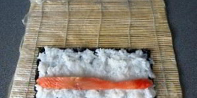 Рецепт суш с семгой