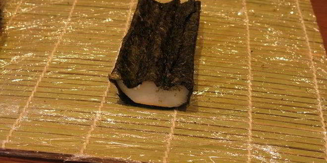 Рецепт суш с тунцом кадзари