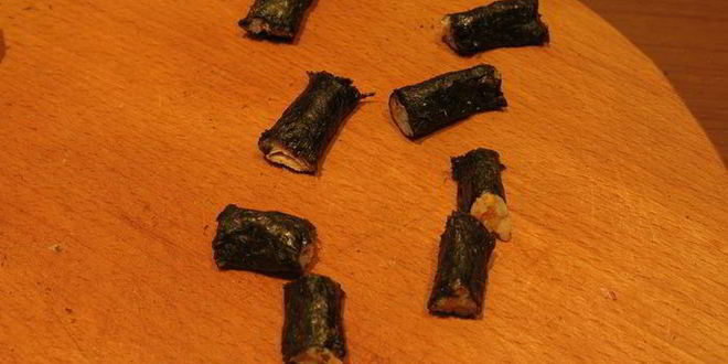 Рецепт суш с тунцом кадзари