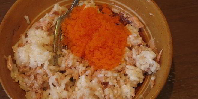 Рецепт суш с тунцом кадзари