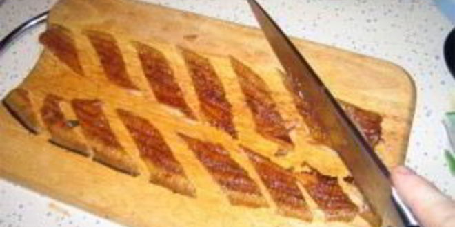 Рецепт суш с угрем