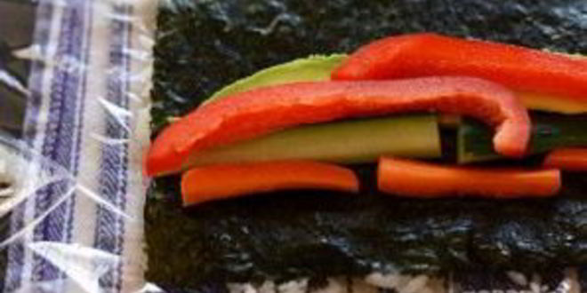 Рецепт суш вегетарианских