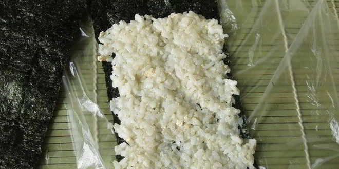 Рецепт суш яблоки с крабовыми палочками