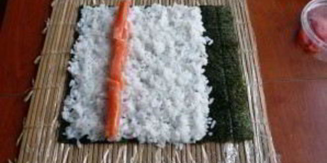 Рецепт суш запеченных